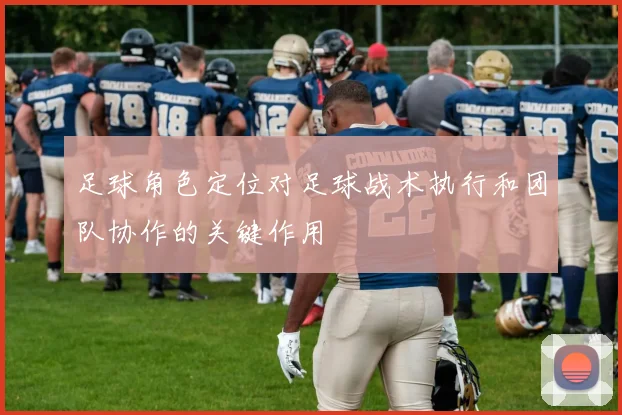 足球角色定位对足球战术执行和团队协作的关键作用